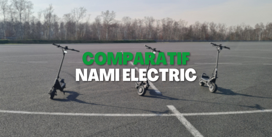 Comparaison des meilleures trottinettes Nami