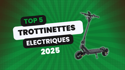 Top 5 des meilleures trottinettes électriques 2025